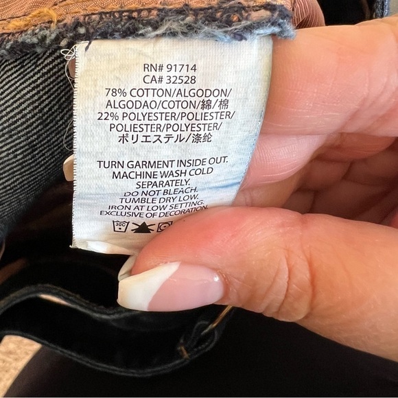 AX Armani Exchange Denim Pencil Skirt - Picture 7 of 7